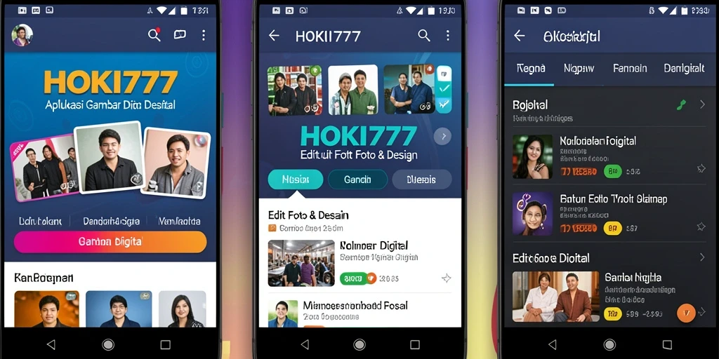 Antarmuka HOKI777 menampilkan alat edit foto yang lengkap dengan berbagai efek.