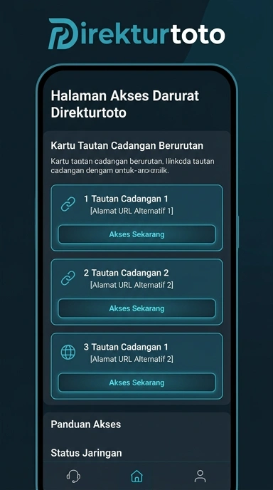 Tampilan link alternatif direkturtoto